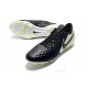 Crampons de Football Nike Tiempo Legend 8 Elite FG Noir Blanc Volt