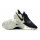 Crampons de Football Nike Tiempo Legend 8 Elite FG Noir Blanc Volt