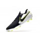 Crampons de Football Nike Tiempo Legend 8 Elite FG Noir Blanc Volt