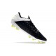 Crampons de Football Nike Tiempo Legend 8 Elite FG Noir Blanc Volt