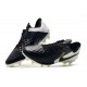Crampons de Football Nike Tiempo Legend 8 Elite FG Noir Blanc Volt
