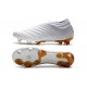 Adidas Copa 19+ FG Chaussures Pour Hommes Blanc Or