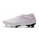Adidas Copa 19+ FG Chaussures Pour Hommes Blanc Rouge