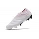 Adidas Copa 19+ FG Chaussures Pour Hommes Blanc Rouge