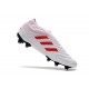 Adidas Copa 19+ FG Chaussures Pour Hommes Blanc Rouge