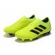 Nouveau Crampons Foot - Adidas Copa 19.1 FG Volt Noir