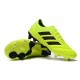 Nouveau Crampons Foot - Adidas Copa 19.1 FG Volt Noir