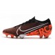 Nike Mercurial Vapor 13 Elite FG ACC Edition Limitée Noir Blanc Cramoisi