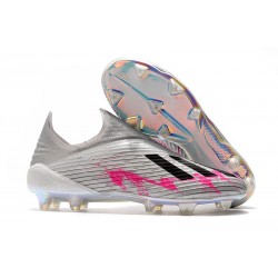 adidas X 19+ FG Nouvelles Chaussure - Argent Noir Rose