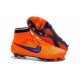 Nouvelle Crampons Nike Magista Obra FG Hommes Orange Violet