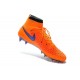 Nouvelle Crampons Nike Magista Obra FG Hommes Orange Violet