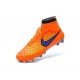 Nouvelle Crampons Nike Magista Obra FG Hommes Orange Violet