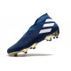 Chaussure adidas Nemeziz 19+ FG Homme - Bleu Blanc Noir