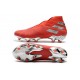 Chaussure adidas Nemeziz 19+ FG Homme - Rouge Argent