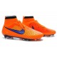 Nouvelle Crampons Nike Magista Obra FG Hommes Orange Violet