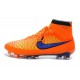 Nouvelle Crampons Nike Magista Obra FG Hommes Orange Violet