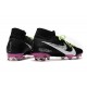 Nike Mercurial Superfly 7 Elite SE FG Crampon -Noir Blanc Violet