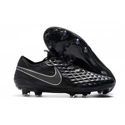 Crampons de Football Nike Tiempo Legend 8 Elite FG Noir