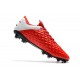 Crampons de Football Nike Tiempo Legend 8 Elite FG Rouge Blanc Noir