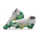 Mbappe Nike Mercurial Superfly 7 Elite SE FG Crampon -Gris Or Vert