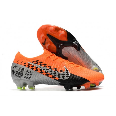 Nike Mercurial Vapor 13 Elite FG ACC Chaussure Orange Chrome Noir