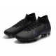 Nike Mercurial Superfly 7 Elite SE FG Crampon -Noir