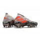 adidas Nemeziz 19+ FG Crampons Football Gris Orange Blanc