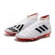 Crampons de Football adidas Predator Mania 19.1 FG ADV Blanc Rouge Noir