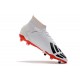 Crampons de Football adidas Predator Mania 19.1 FG ADV Blanc Rouge Noir