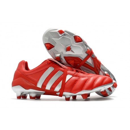 Adidas Predator Mania Og FG Predator Chaussure Neuf Rouge Argent