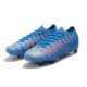 Nike Mercurial Vapor XIII Elite SG-PRO Anti-Clog Bleu Rouge