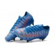 Nike Mercurial Vapor XIII Elite SG-PRO Anti-Clog Bleu Rouge