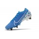 Nike Mercurial Vapor XIII Elite SG-PRO Anti-Clog New Lights Bleu Blanc