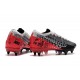 Nike Mercurial Vapor XIII Elite SG-PRO Anti-Clog Neymar Platine Noir Rouge