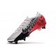 Nike Mercurial Vapor XIII Elite SG-PRO Anti-Clog Neymar Platine Noir Rouge