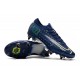 Nike Mercurial Vapor XIII Elite SG-PRO Anti-Clog Dream Speed Bleu Néant Volt Blanc