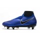 Nike Phantom Vsn Elite Df Sg-Pro Ac Bleu Chrome Blanc