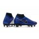 Nike Phantom Vsn Elite Df Sg-Pro Ac Bleu Chrome Blanc