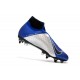 Nike Phantom Vsn Elite Df Sg-Pro Ac Bleu Chrome Blanc