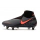 Nike Phantom Vsn Elite Df Sg-Pro Ac Gris foncé Mangue claire Noir