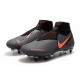 Nike Phantom Vsn Elite Df Sg-Pro Ac Gris foncé Mangue claire Noir