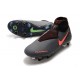 Nike Phantom Vsn Elite Df Sg-Pro Ac Gris foncé Mangue claire Noir