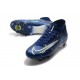 Nike Mercurial Superfly VII Elite DF SG-Pro Anti Clog,Dream Speed Bleu