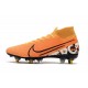 Nike Mercurial Superfly VII Elite DF SG-Pro Anti Clog Orange Blanc Noir