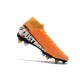 Nike Mercurial Superfly VII Elite DF SG-Pro Anti Clog Orange Blanc Noir