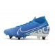 Nike Mercurial Superfly VII Elite DF SG-Pro Anti Clog New Lights Bleu