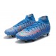 Nike Mercurial Superfly VII Elite DF SG-Pro Anti Clog Bleu Rouge