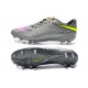 2014 Nike Hypervenom Phantom FG Chaussure de Football Argent Or Slime Rose