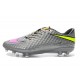 2014 Nike Hypervenom Phantom FG Chaussure de Football Argent Or Slime Rose