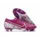 Crampons Nouveau Nike Mercurial Vapor XIII Elite FG Violet Blanc